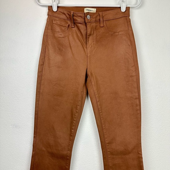 L'AGENCE Women's Boot Cut Jeans in Brown - Picture 4 of 12